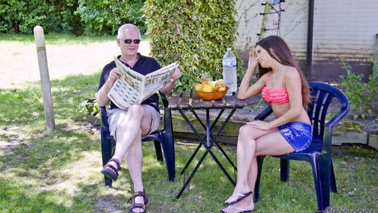 [Oldje] - Anita's Ball Licking and Cum Swallowing - Nick - Anita Berlusconi