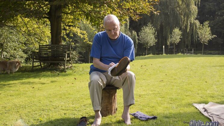 [Oldje] - Cum Swallowing and Kissing with Blonde - Alexis Crystal - Frank