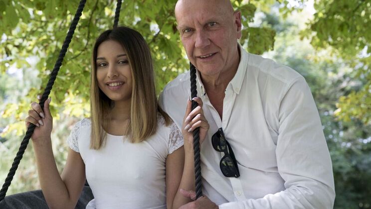 [Oldje] - Tattooed Teen Swinging Wild