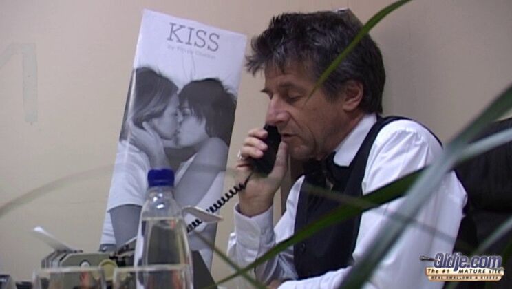 [Oldje] - Brunette Seduces in Desperate Case - Andre - Jenny Baby