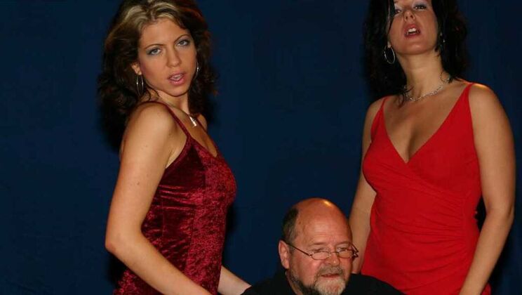 [Oldje] - Doggystyle and Blowjob with a Brunette and Redhead - Ruby - Eugene - Yllen