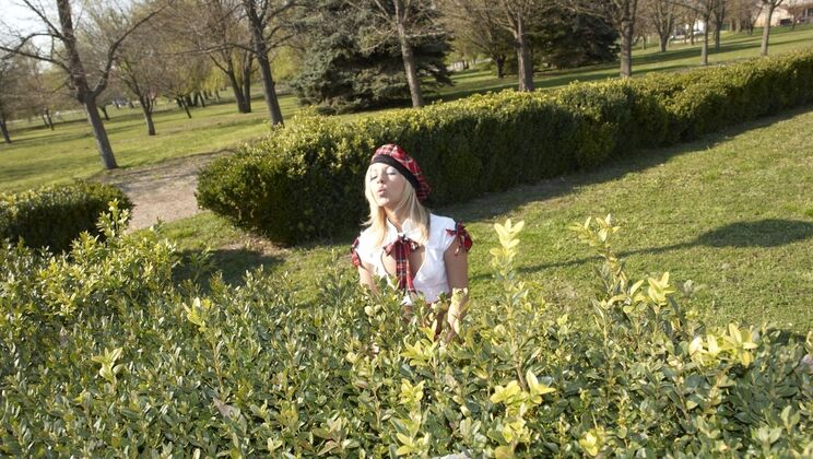 [Oldje] - Blowjob and Doggystyle with Blonde Candy - Candy - Louis