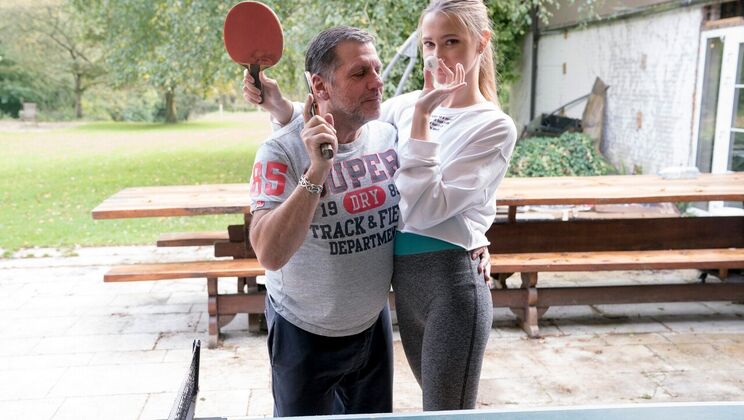 [Oldje] - Hot Blonde Gets Fingered and Licked by Phillipe in Wild Outdoor Sex - Phillipe - Ivi Rein