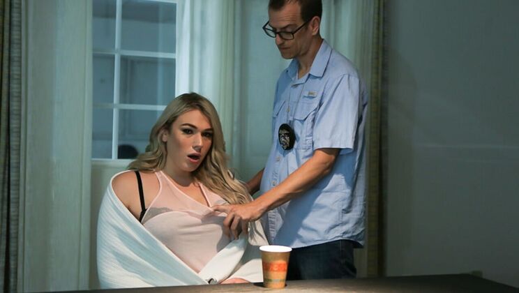 [TransSensual] - Deepthroat with Big Cock Chad Diamond and Aspen Brooks - Chad Diamond - Aspen Brooks