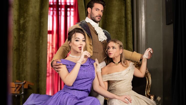 [TransAngels] - European Shemale Gets Spanked - Alexa Flexy - Emma Rose - Papi Kocic