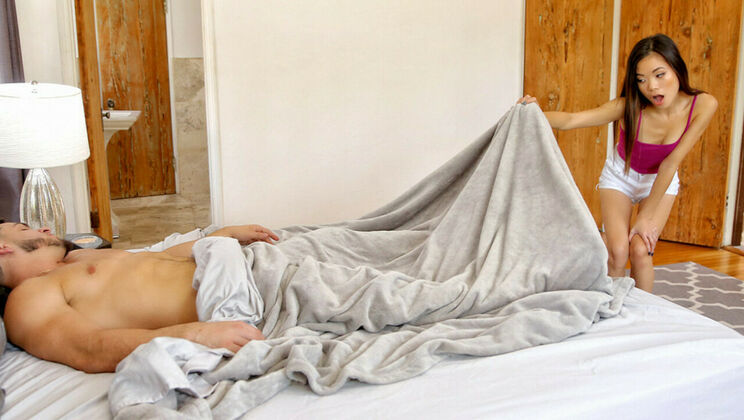 Asian Stepsister's Persuasion Wins Stepbro Over