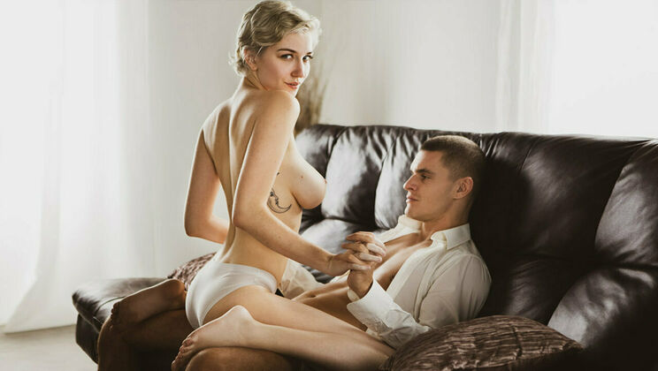 [SexArt] - Couple's Intimacy: Striptease and Lovemaking