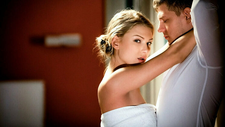 [SexArt] - Shower Session with Upskirt Views