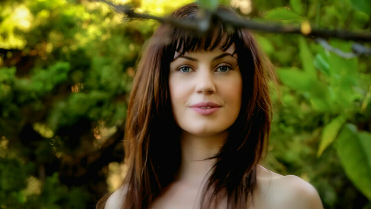 [SexArt] - Solo Sex Tape with Panties and Brunette - Sarah Shevon