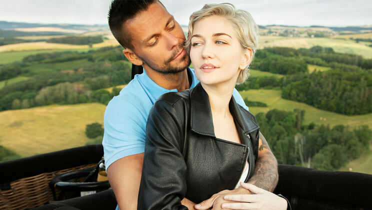 Doggystyle and Cowgirl with Blonde Skye Blue