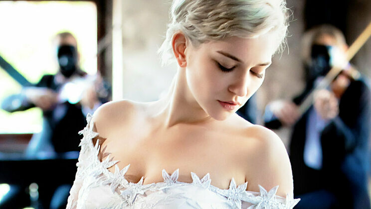 [SexArt] - Skye Blue's Blonde Ambition: A Steamy Bathroom Session