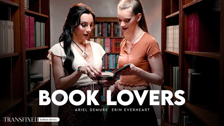 [Transfixed] - Book Lovers Turned into Cum Hungry Shemales - Erin Everheart - Ariel Demure