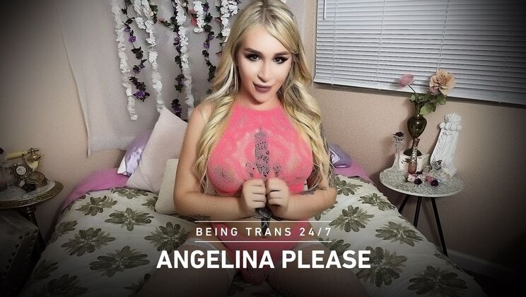 [Transfixed] - Shemale Angelina's Rimming and Pussy Licking - Angelina Please - Kaiia Eve
