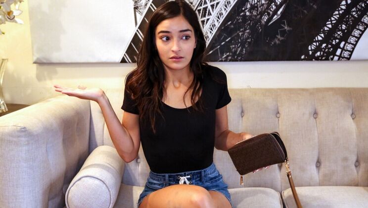 Doggystyle with Shaved Brunette Emily Willis