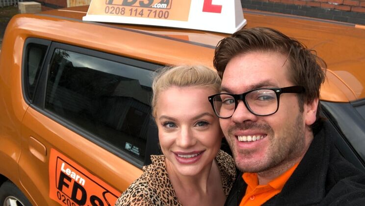 [FakeDrivingSchool] - Cowgirl and Doggystyle with Elizabeth Romanova - Ryan Ryder - Elizabeth Romanova