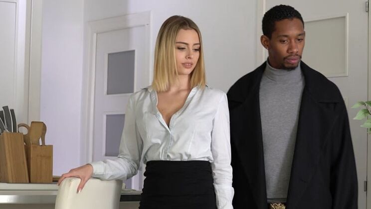 [PornWorld] - Lingerie Model Lya Missy Gets Interracial Fuck GP1643