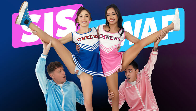 [SisSwap] - Hot Cheerleaders on the Prowl - Rion King - Juan Loco - Dani Blu - Jade Kimiko