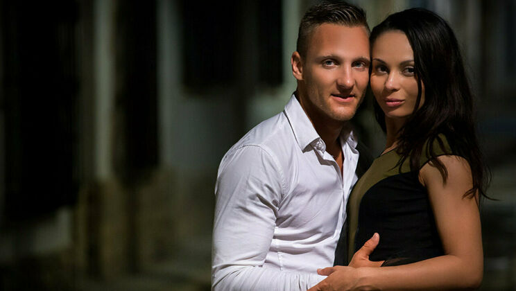 [SexArt] - Brunette Babe's Blowjob and Sex - Matt Ice - Aurelly Rebel