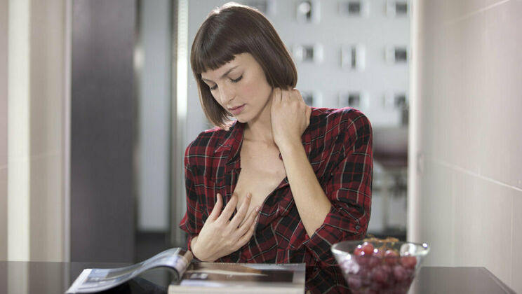 [SexArt] - Skinny Girl's Panties and Nipples - Flora