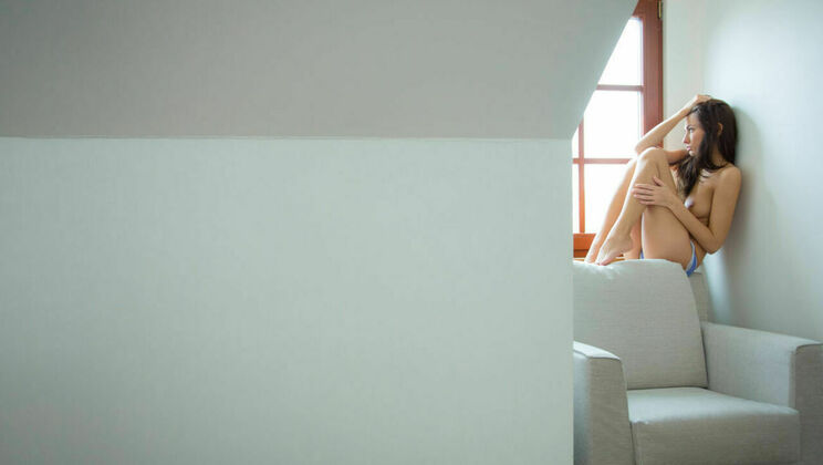 [SexArt] - Lonely Czech Girl Masturbates - Michaela Isizzu