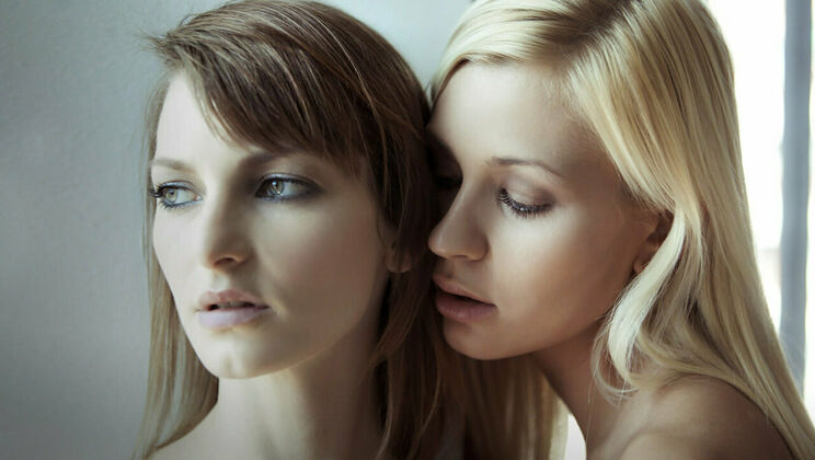 [SexArt] - Sensual Lingerie Lesbians - Tracy Lindsay and Flora Get Wet and Wild - Chapter 1