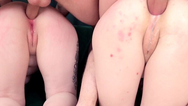 [ErikaKortiStudio] - 4on2 Double Penetration with Sexy Teens Sofia Rush & Shinobu Kocho