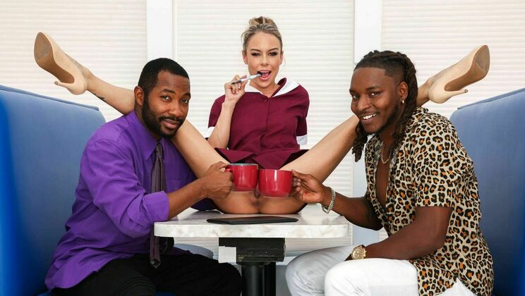 [BlacksonBlondes] - Reality Threesome with Summer Vixen, Tee Reel, and Goldey - Tee Reel - Summer Vixen - Goldey