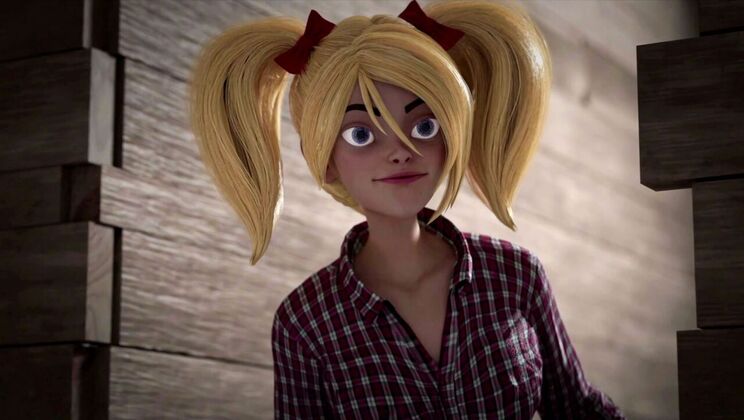 Kelly's Facialized after a Blowjob