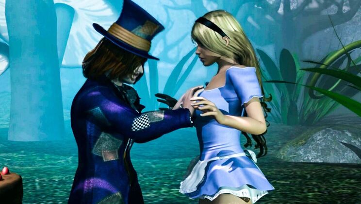 Outdoor Sex Adventure: Blonde Teen Alice