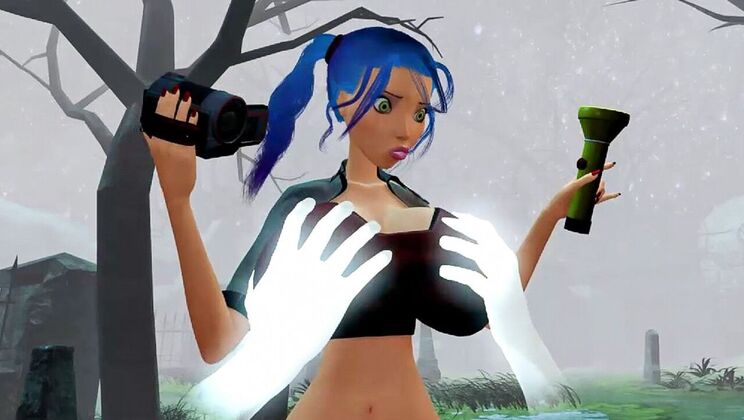 Rough Ghost Sex with Big Cock