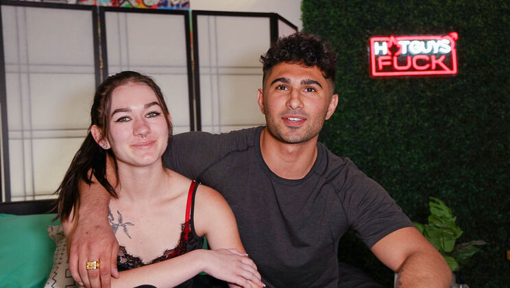 [HotGuysFuck] - Brunette Bombshell Citlali Hall Teams with Zane Walker - Citlali Hall - Zane Walker