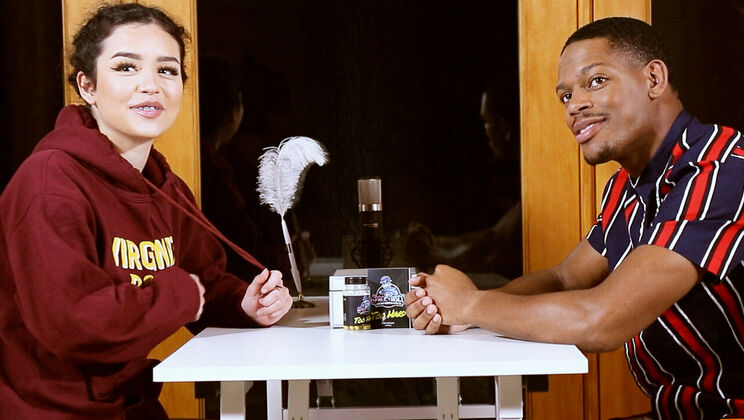 [HotGuysFuck] - Leah Rodriguez and Russel West - A Latina Interview Experience - Leah Rodriguez - Russel West