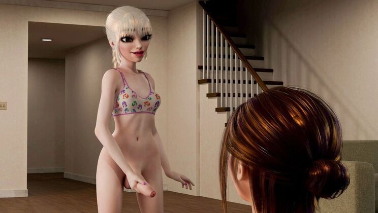 [AdultTimeAnimation] - Door 2 Door Anal Action with Big Tits MILF - Anjelica