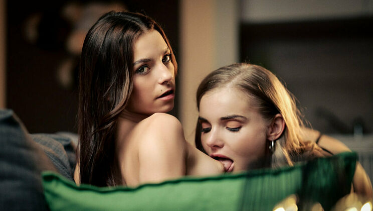 [SexArt] - Spanish Lesbians in Thong Panties (2023) - Massy Sweet - Fibi Euro