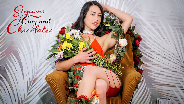 [BrattyMILF] - Stepson Gets Cumshot from MILF Stepmom - Jay Romero - Isabel Love