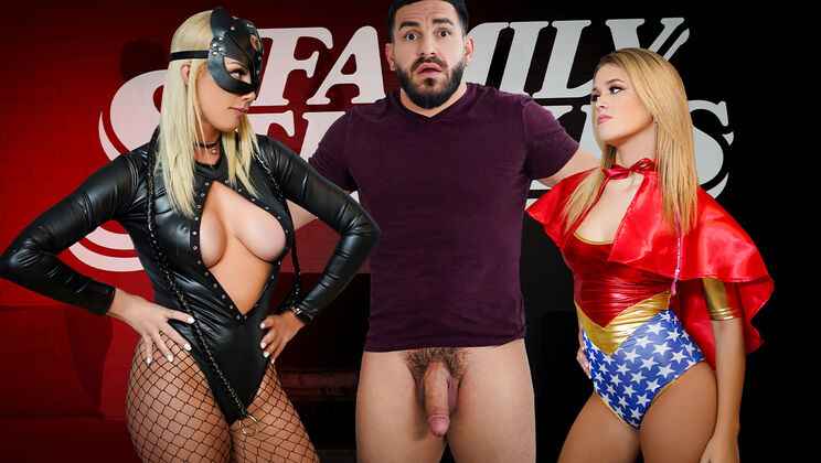 [FamilyStrokes] - Peter Green’s Rough Session with Madison Blaze & Ashley Alexander - Peter Green - Madison Blaze - Ashley Alexander