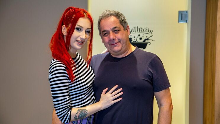 [Oldje] - Lovely Shower with Gigi Rouge and George - Gigi Rouge - George Rex