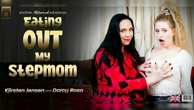 [Mature.nl] - Lesbian Pussy Licking: Darcy Rosa and Stepmom Kjirsten Jensen