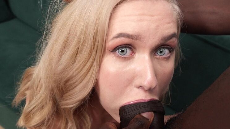 [NRXStudio] - Teen Babe Sucks and Swallows a Huge Black Cock - Una Fairy - Dorien Falaise