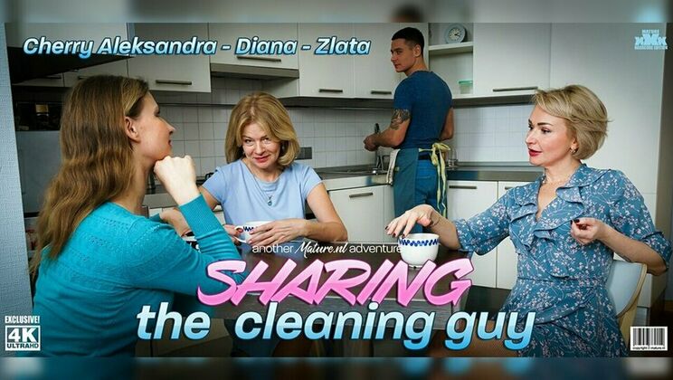 [Mature.nl] - Mature women in high heels team up for hot threesome action