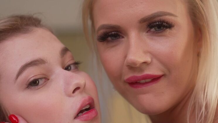 [NRXStudio] - Mature Stepmom and Young Daughter in Threesome - Leo Casanova - Kitty Li - Nick Morris - Meow Miu - Tim Monster Cock