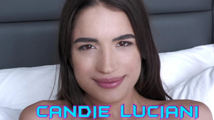 [WakeupnFuck] - Candie Luciani's Shaved Pussy Gets Double Penetrated - Candie Luciani