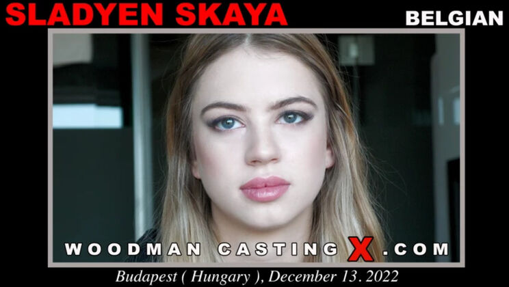 [WoodmanCasting] - Cumshot Queen: Sladyen Skaya's Wild Casting - Sladyen Skaya