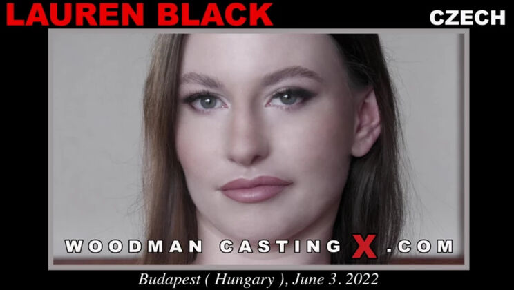 Lauren Black Casting: A Big Tits Brunette