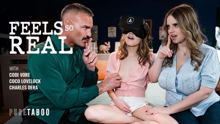 [PureTaboo] - Codi Vore's Stepmom Fantasy - Charles Dera - Codi Vore - Coco Lovelock