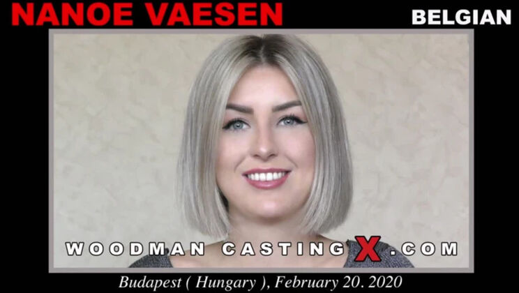 [WoodmanCasting] - Nanoe Vaesen: Young Blonde in Action - Nanoe Vaesen