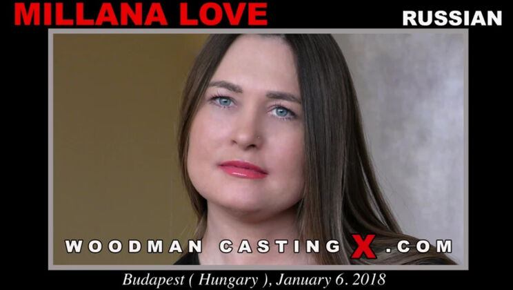 [WoodmanCasting] - Millana Love's Deepthroat and Pussy Licking - Millana Love