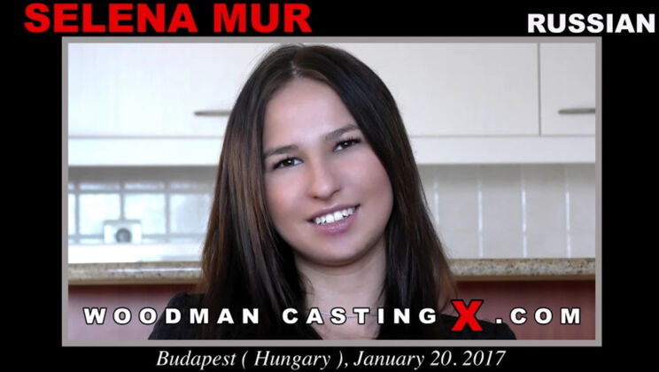 [WoodmanCasting] - Selena Mur's Small Tits Bounce - Selena Mur