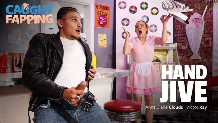 [CaughtFapping] - Anna Claire Clouds' Facial Cumshot Extravaganza - Anna Claire Clouds - Victor Ray