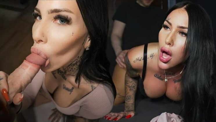 [PornForce] - Cum Dumpster Life: Big Titted Model's Facial Experience - Sofia Divine - Butt Spencer